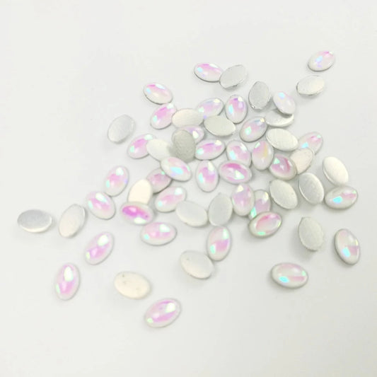 Oval nail opals Pack of 20 - Nirvana Nail and Beauty Supplies 