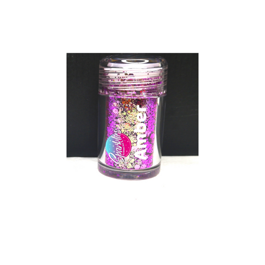 Amber - Sparklies Glitter Shakers (Multi-Cut)