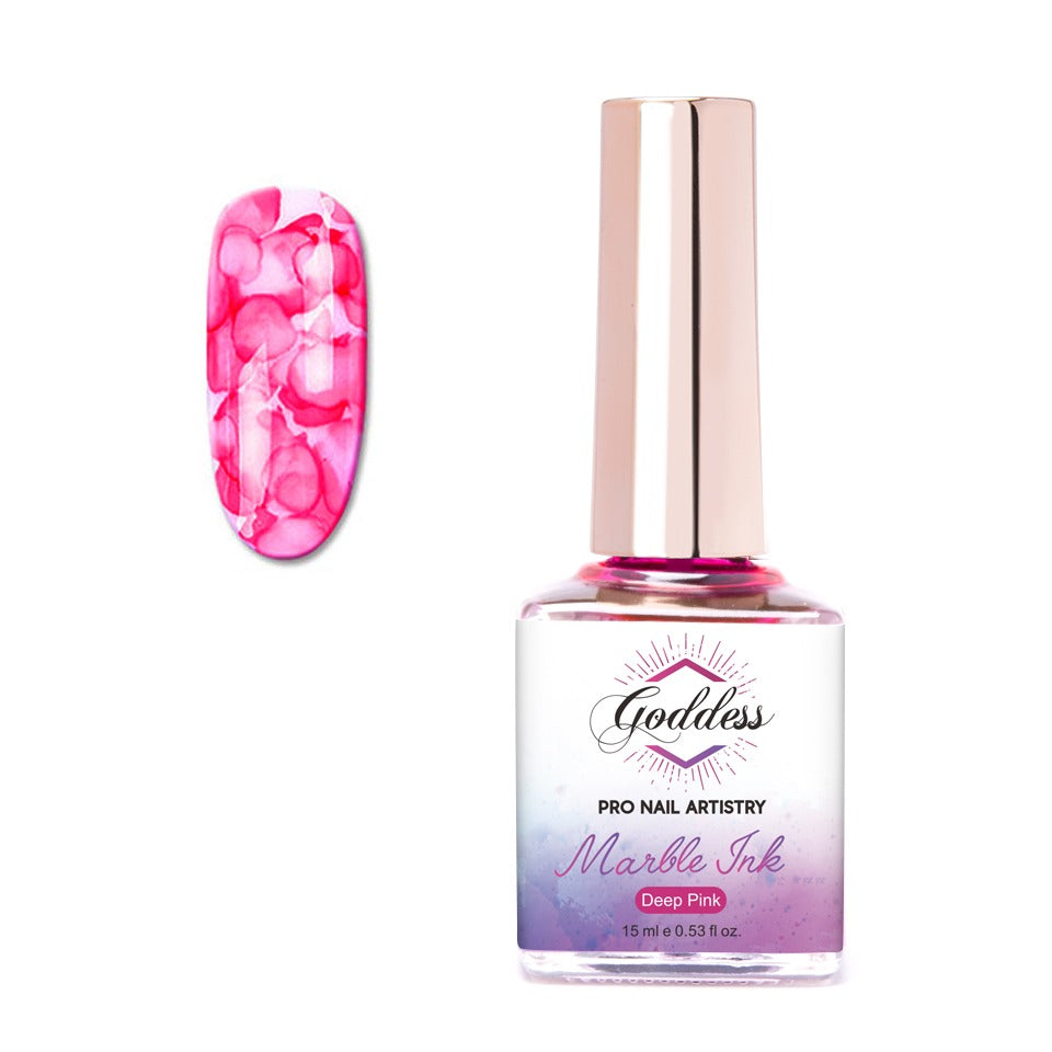 Goddess Marble Ink - Deep Pink 15mls