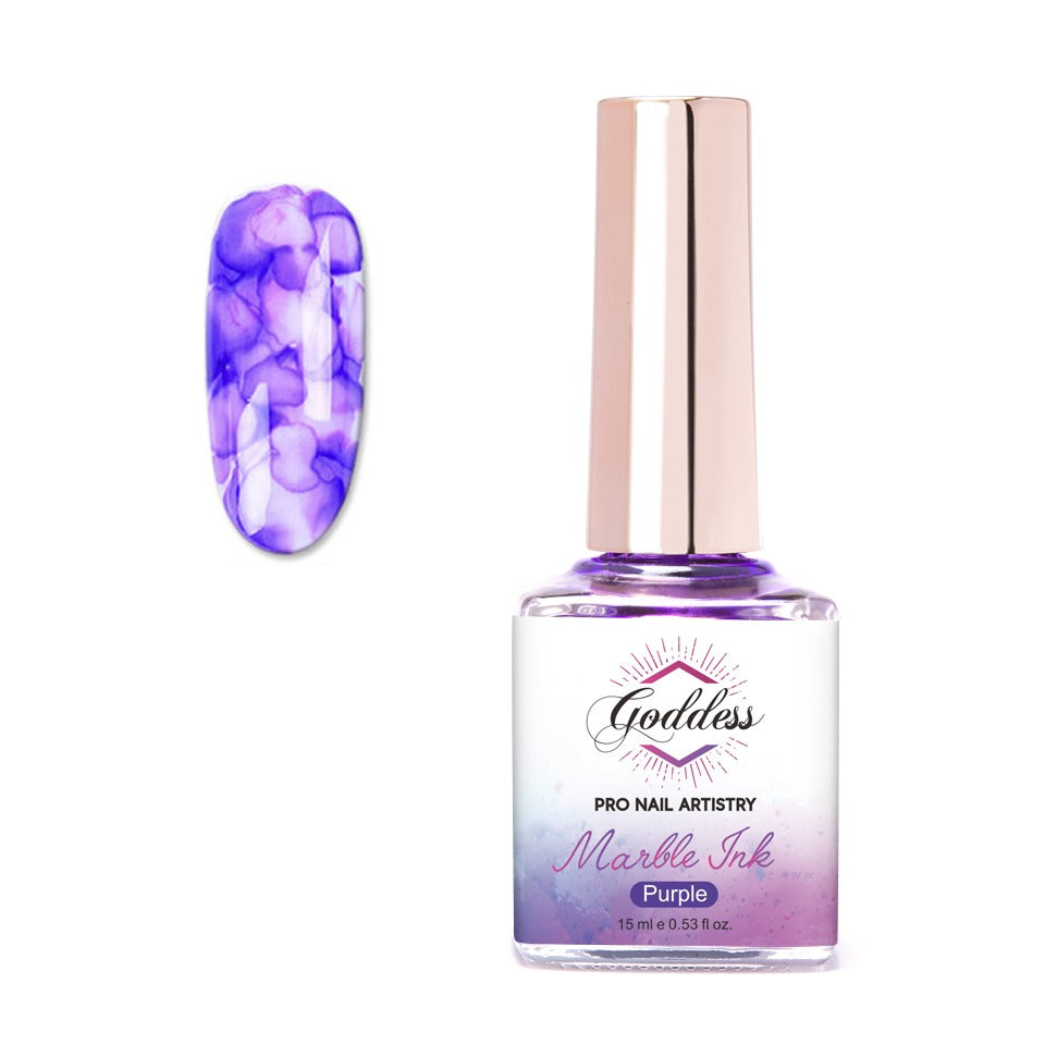 Goddess Marble Ink - Purple 15mls
