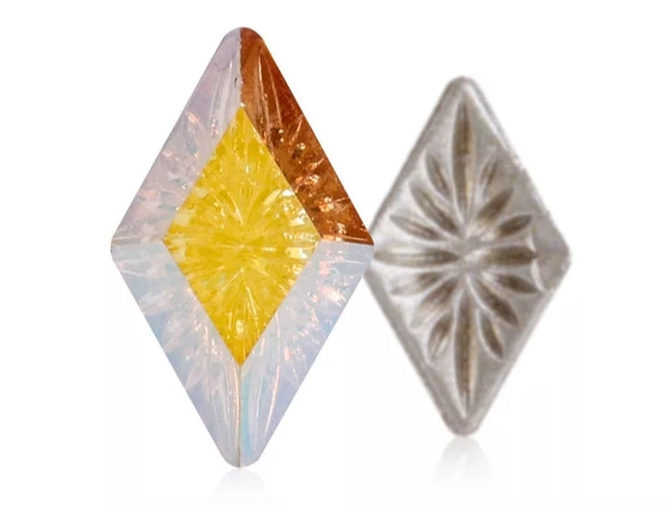 2 Pack Diamond Astro Crystals - 6mm x 10mm