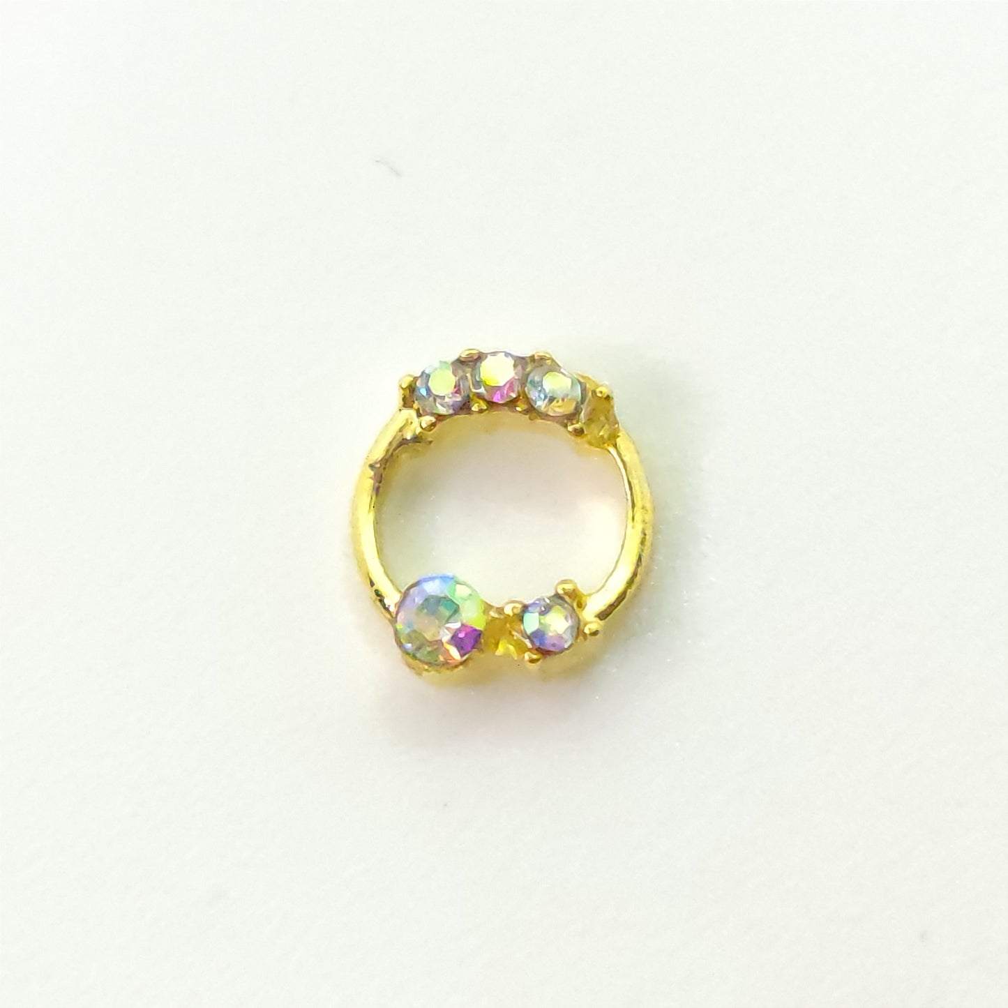 10 Pack Ring Crystals - 2 Colours
