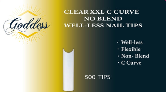 Goddess XXL C-Curve Well-less Nail Tips