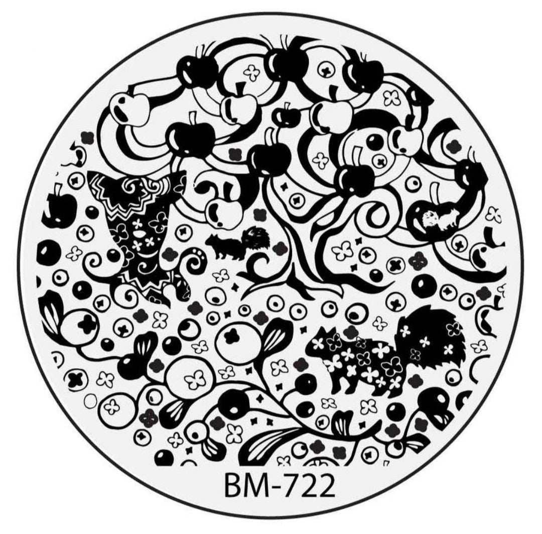 Bundle Monster Secret Garden Complete Collection - 25 Stamping Plates